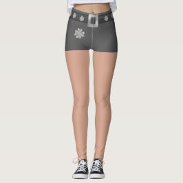Mode Silver Klöver Leggings