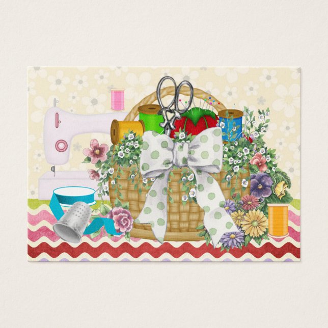 Mode/sjöstress/sydd Basket - SRF Visitkort (Framsidan)