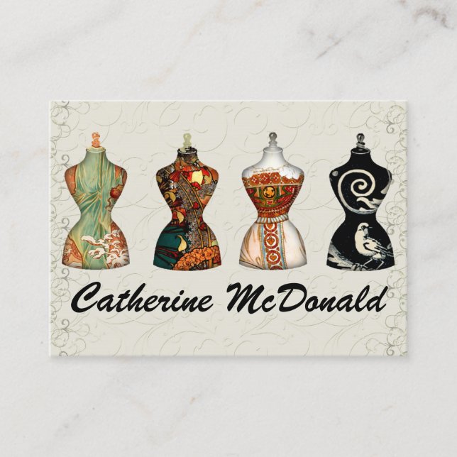 Mode/sjöstresskort - SRF Visitkort (Framsida)