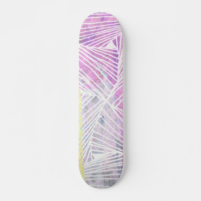 Mode Skateborr Mini Skateboard Bräda 18,5 Cm (Framsida)