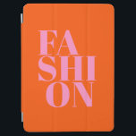 Mode Skriv ut Orange och Rosa - modern dekan för m iPad Air Skydd<br><div class="desc">Mode - typografi - Orange och rosa.</div>