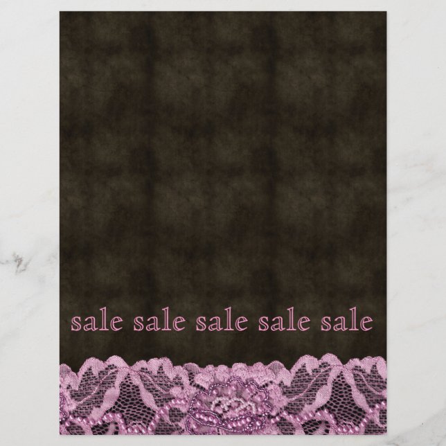 Mode Snöre Flyer Rosa Brown Leather (Framsidan)