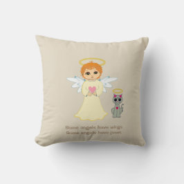 Mode Söt Ängel Kudde