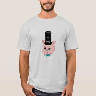 Mode Söt Gris T Shirt