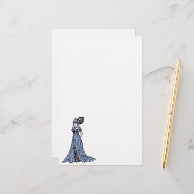 Mode-station för nödsituationer - Dam #3 Brevpapper (Fram/Back In Situ)