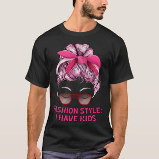 Mode Stil I HAR KIDS Mamma Exfit Mor Costum T Shirt