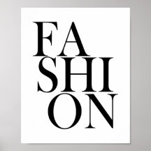 MODE - Stilig Elegant Typografi Citat