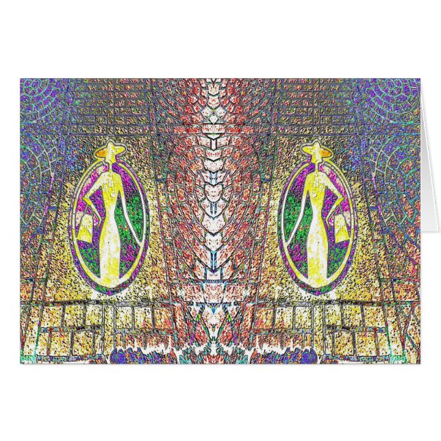 Mode Street Hälsningskort (Framsidan Horizontal)