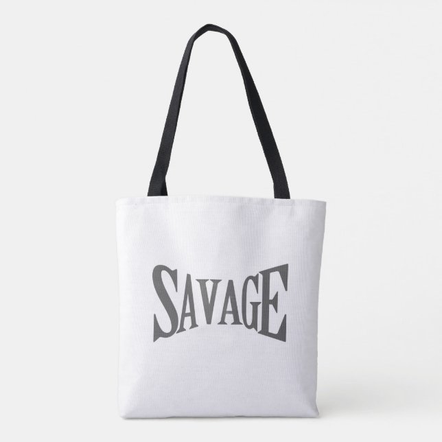 mode trendig Tote Bag Tygkasse (Baksida)