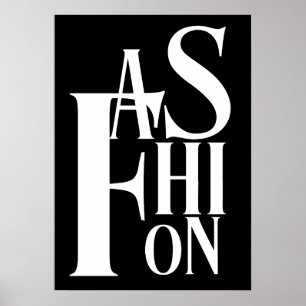 Mode Typografi Poster