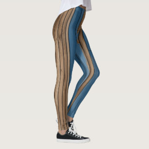 Mode utan ansträngning med Elegant Line Mönster Leggings