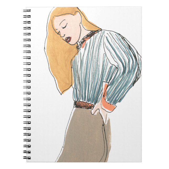 Mode Vignett Anteckningsbok (Framsidan)