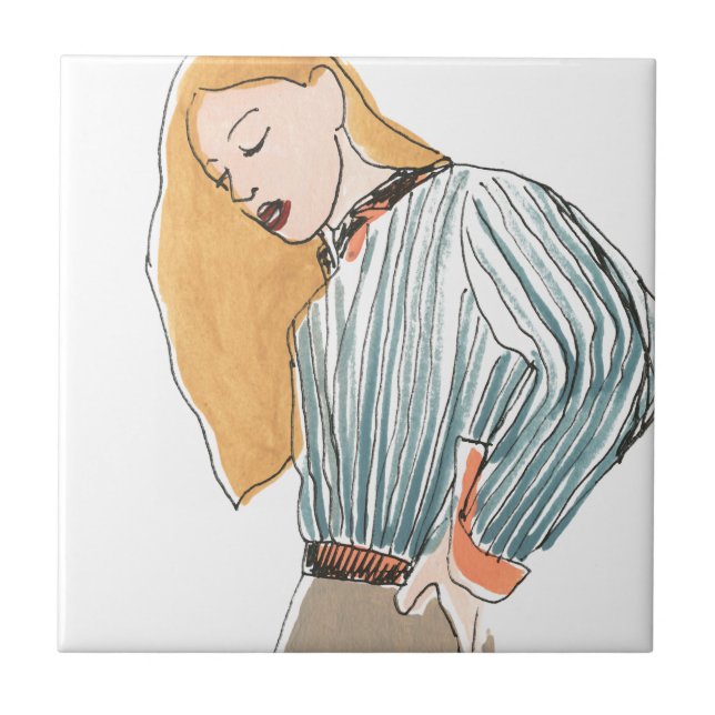 Mode Vignette Kakelplatta (Framsidan)