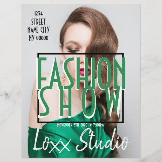 Mode Visa modellkläder Reklamblad
