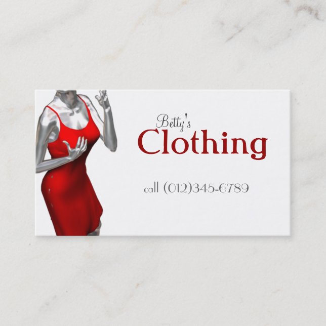 mode visitkort (Framsida)