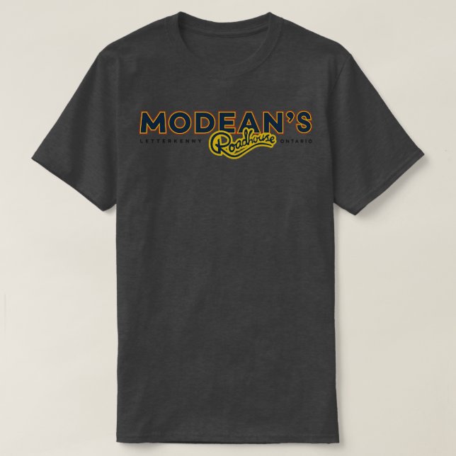 Modeans Roadhouse T Shirt (Design framsida)