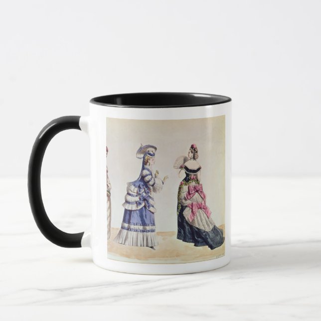 Modedesigner för kvinnor från 1860'sna mugg (Vänster)