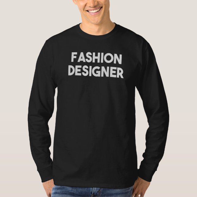 Modedesigner   t shirt (Framsida)