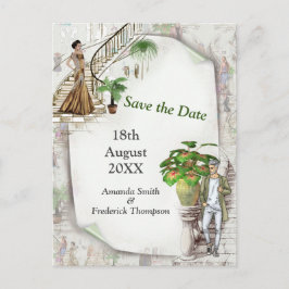 Modedesignern meddelande vykort