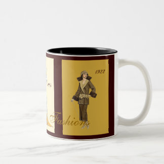 Modeer rånar 1908-1922 Två-Tonad mugg
