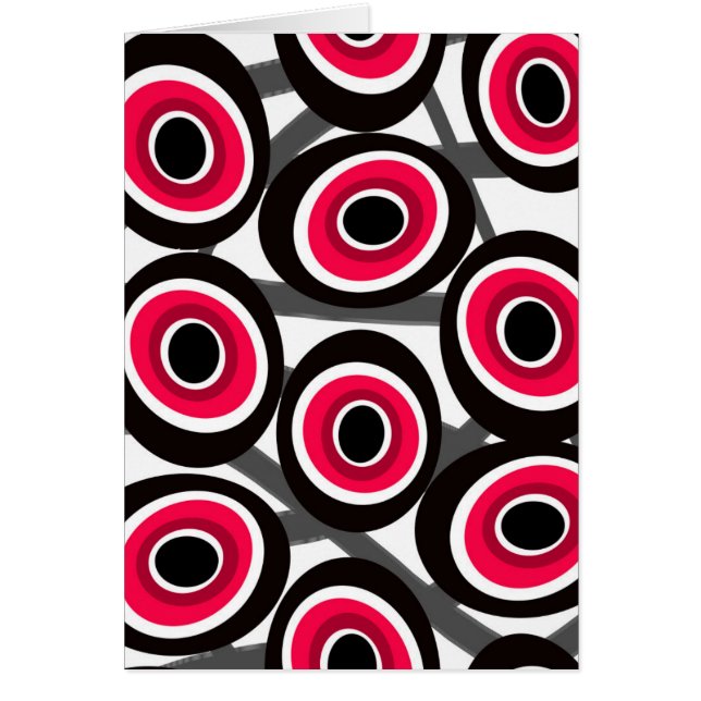 Modefläckar Hälsningskort (Framsidan)