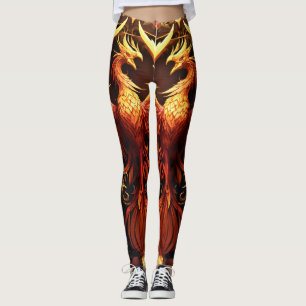 ModeFlex – Trendiga Kvinnliga Leggings med Hög Str