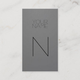 Modegråttsvart Visitkort