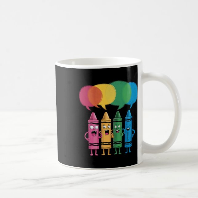 Modegrupper Krita Humör Färgkritor Fredag Undervis Kaffemugg (Höger)