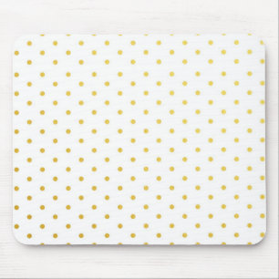 Modeguldpolka dots musmatta
