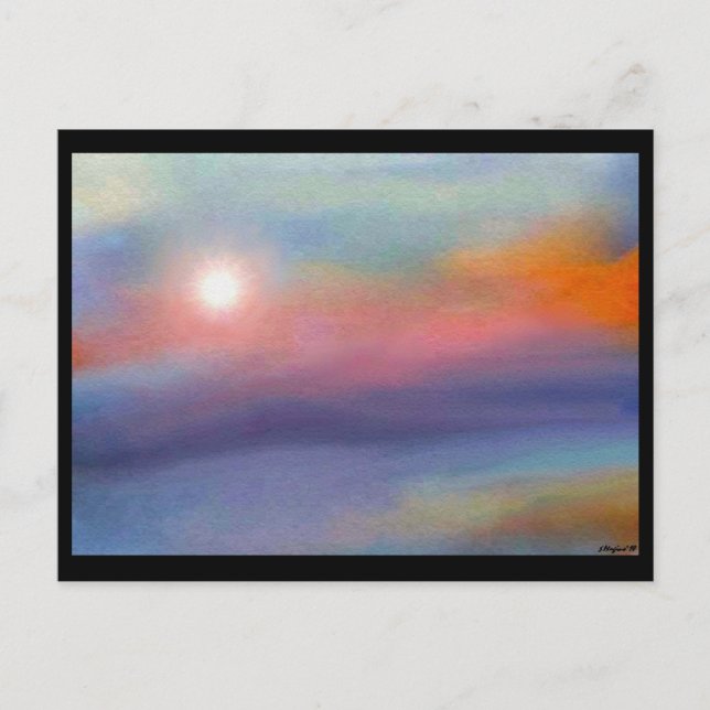 Modeh Ani Sunrise-vykort Vykort (Framsida)