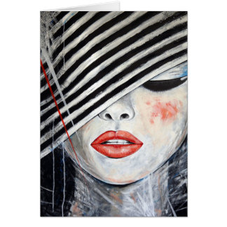 Modeillustration Hälsningskort