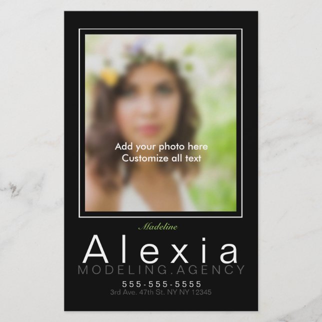 Model.Actor.Comp.Card.Zed.Composite.BLK Flygblad (Framsidan)