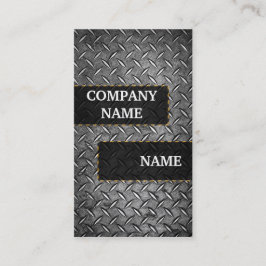 Model metal diamond card visitkort