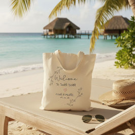 Model of bag for guests, customizable gift bag tygkasse