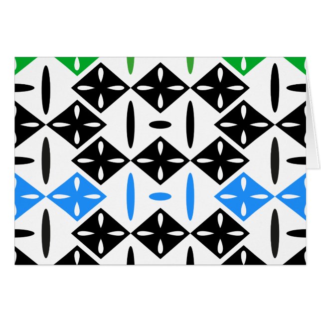 Model Oltenesc Hälsningskort (Framsidan Horizontal)