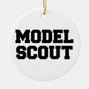 MODEL SCOUT JULGRANSPRYDNAD KERAMIK