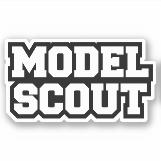 MODEL SCOUT KLISTERMÄRKEN (Framsida)
