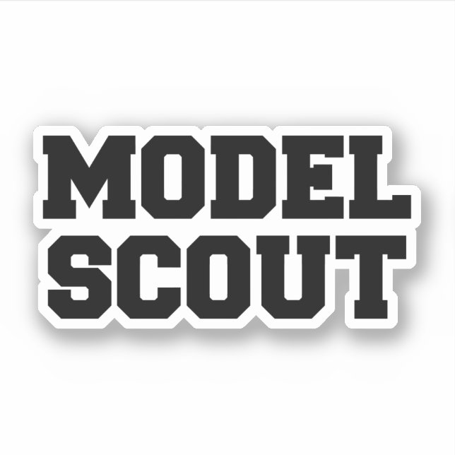 MODEL SCOUT KLISTERMÄRKEN (Framsida)
