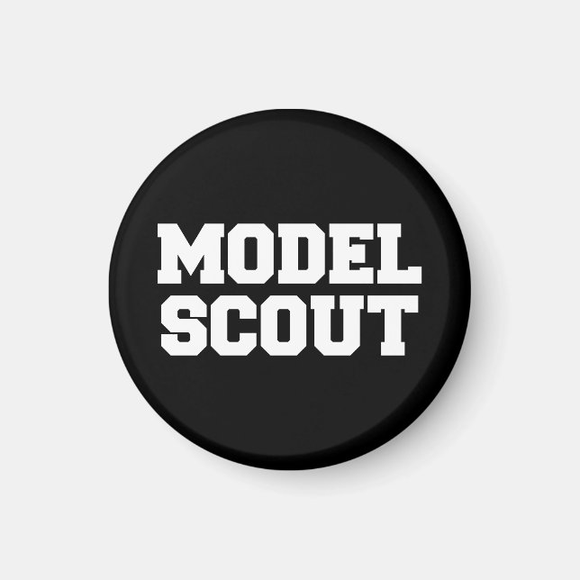 MODEL SCOUT MAGNET (Framsidan)