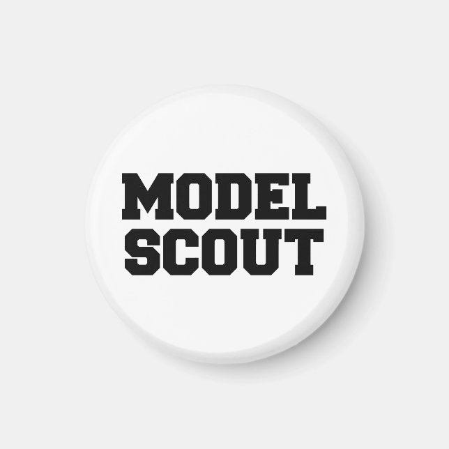 MODEL SCOUT MAGNET (Framsidan)