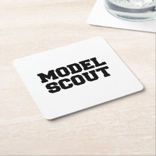 MODEL SCOUT UNDERLÄGG PAPPER KVADRAT