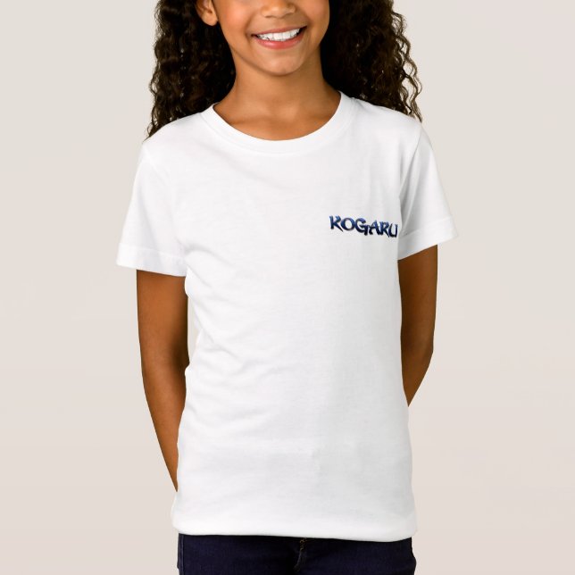Modele KOGARU schoolgirl blue T-shirt (Framsida)