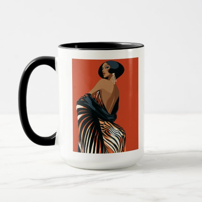 MODELIKNADE #6 MUGG (Vänster)