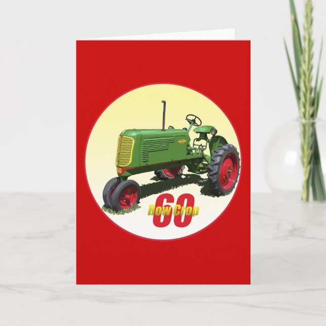 Modell 60 rad Skörd Helgkort (Framsida)