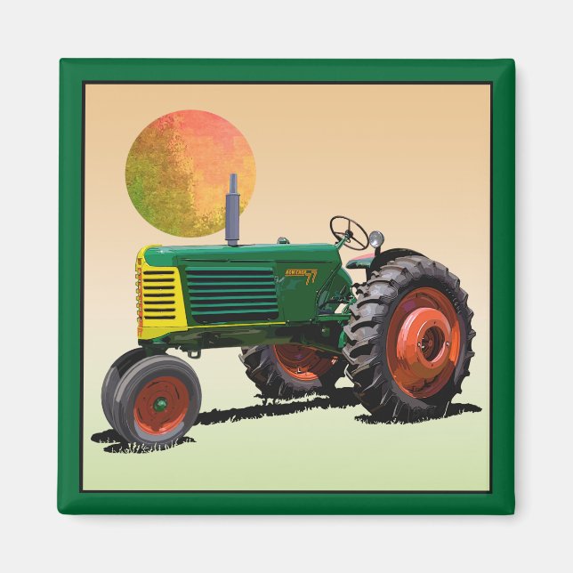 Modell 77 Rad Skörd Magnet (Framsidan)