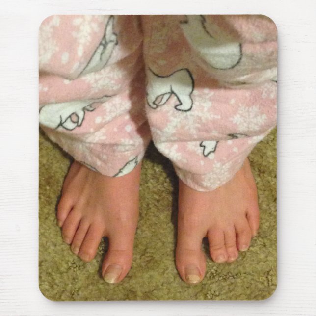 Modell A Feet Mousepad Musmatta (Framsidan)