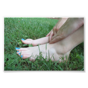 "Modell A" Feet Photo Print Fototryck