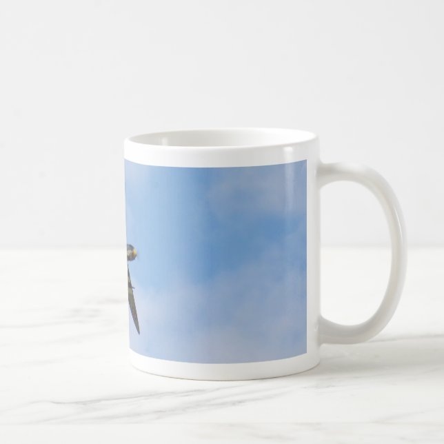 Modell av Spitfire MK IX MK923 Kaffemugg (Höger)