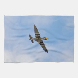 Modell av Spitfire MK IX MK923 Kökshandduk