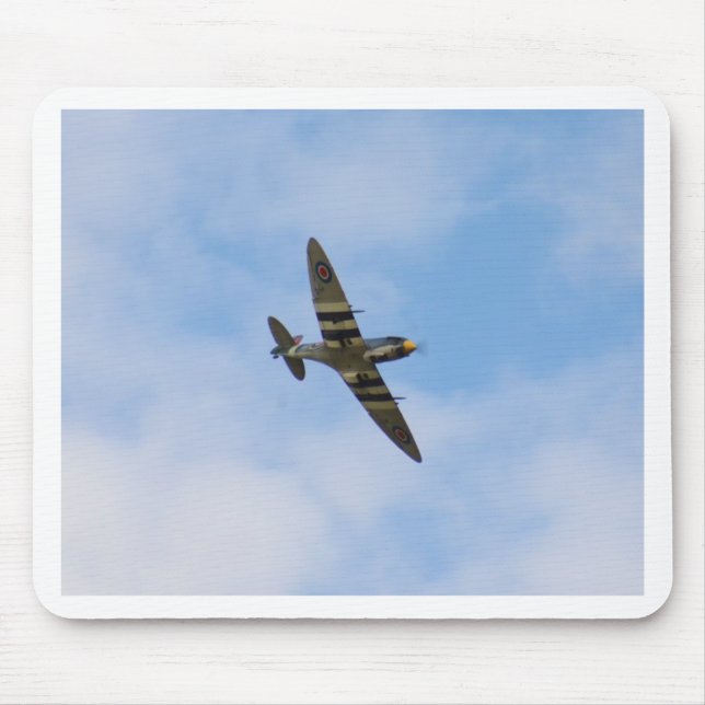 Modell av Spitfire MK IX MK923 Musmatta (Framsidan)